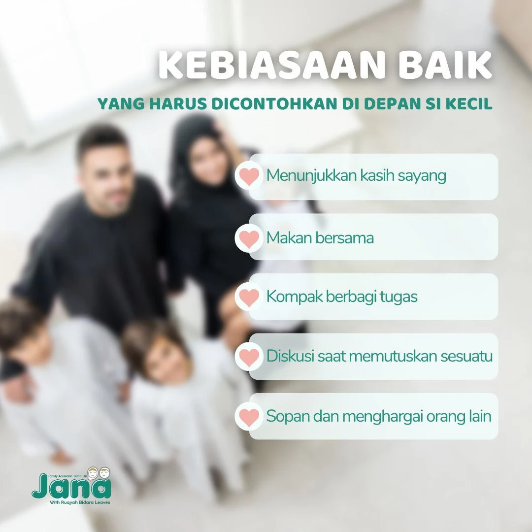 5 Kebiasaan Baik yang harus Dicontohkan di Depan si Kecil
